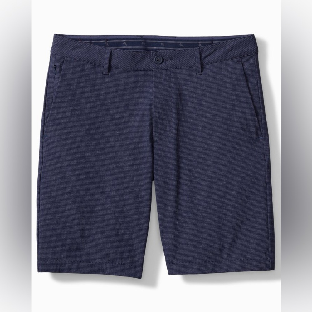 NWOT Men’s Tommy Bahama Chip Shot IslandZone® Navy 10-Inch Shorts- Size:40